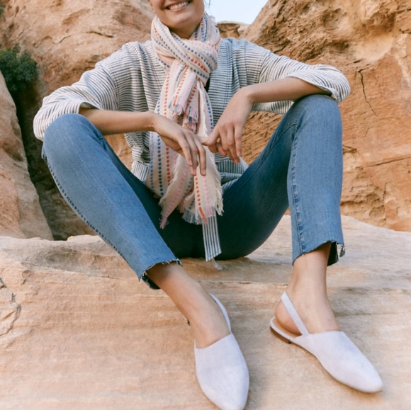 Madewell Shoes - 🌿M a d e w e l l Suede Slingback Size 8.5